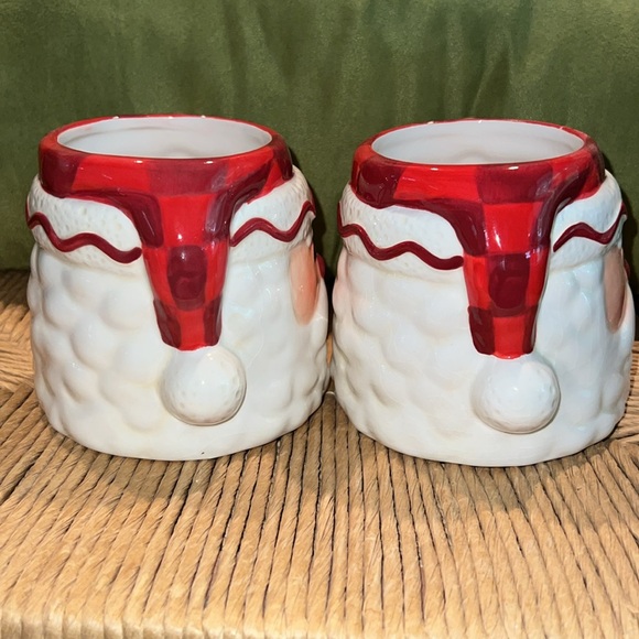 Set of 2 Vintage Hallmark Santa Mugs- VGC - Picture 3 of 12